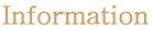 Information