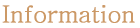 Information